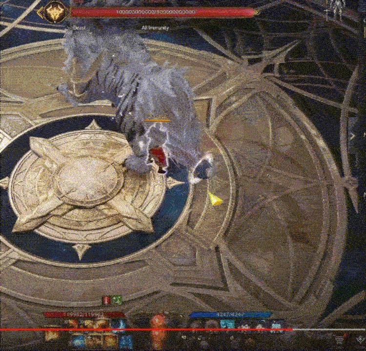 Striker Damage Skills' Rotate